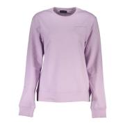 North Sails Lila sweatshirt med långärmad tryck Purple, Dam