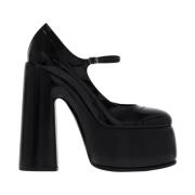 Casadei Svarta Mary Jane Kilklackar Black, Dam