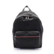 Moncler Pre-owned Pre-owned Canvas ryggsckar Black, Dam