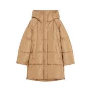 Max Mara Weekend Vadderad vinterjacka Brown, Dam