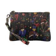 Guidi Magic Circus Dam Clutch med Avtagbar Manschett Black, Dam