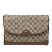 Gucci Vintage Pre-owned Laeder gucci-vskor Beige, Dam