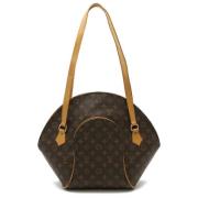 Louis Vuitton Vintage Pre-owned Canvas axelremsvskor Brown, Dam