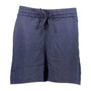 North Sails Blå Damshorts med Elastisk Midja Blue, Dam