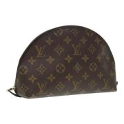 Louis Vuitton Vintage Pre-owned Canvas necessrer Brown, Dam