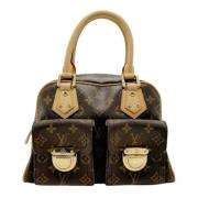 Louis Vuitton Vintage Pre-owned Canvas louis-vuitton-vskor Brown, Dam