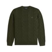 Fred Perry Stiligt Polo Shirt Green, Herr