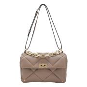 Valentino Garavani Stilren Roman Stud Axelväska Beige, Dam