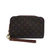 Louis Vuitton Vintage Pre-owned Canvas louis-vuitton-vskor Brown, Dam