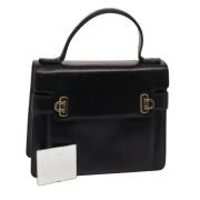 Salvatore Ferragamo Pre-owned Pre-owned Laeder handvskor Black, Dam