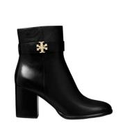 Tory Burch Lås Häl Ankel Boot Black, Dam