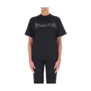 Disclaimer Paillett T-shirt Black, Dam