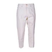 Don The Fuller Italienska morotsjeans, låg midja White, Herr