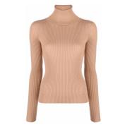 Joseph Beige Merino Ull Casual Sweater Pink, Dam