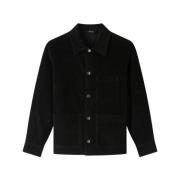 A.p.c. Emile Vest - Svart, Olika Storlekar Black, Herr