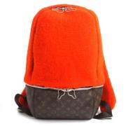 Louis Vuitton Vintage Pre-owned Canvas ryggsckar Orange, Herr