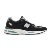 New Balance Mesh & Mocka Sneakers Black, Herr