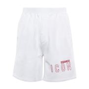 Dsquared2 Shorts, Håll dig sval och stilfull i sommar White, Herr