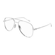 Saint Laurent Klassiska Metall Pilotglasögon Gray, Unisex