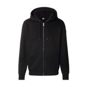 Colmar Svart Zip Hoodie Sweaters Black, Herr