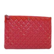 Chanel Vintage Pre-owned Laeder kuvertvskor Pink, Dam