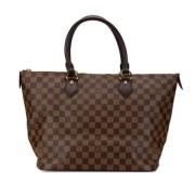 Louis Vuitton Vintage Pre-owned Canvas louis-vuitton-vskor Brown, Dam