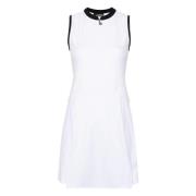 J.Lindeberg Vit Casual Mini Klänning White, Dam