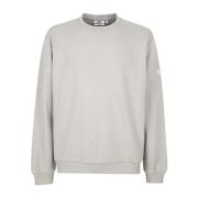 Gcds Herr Crewneck Essentials Sweatshirt Gray, Herr