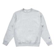 Champion Grå Reverse Weave Crewneck Sweatshirt Gray, Herr