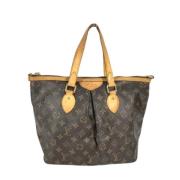 Louis Vuitton Vintage Pre-owned Tyg louis-vuitton-vskor Brown, Dam