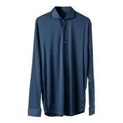 Van Laack Tidlös Jersey Skjorta Blue, Herr