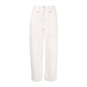 IRO Casual Straight Rosa Jeans Pink, Dam