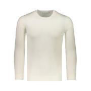 Calvin Klein Superior Wool Crew Neck Sweater White, Herr