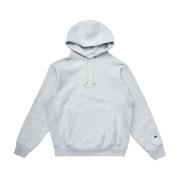 Champion Grå Hoodie Reverse Weave Gray, Herr