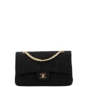 Chanel Vintage Pre-owned Bomull chanel-vskor Black, Dam