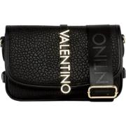 Valentino by Mario Valentino Svart damhandväska med guld accenter Blac...