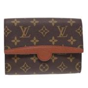 Louis Vuitton Vintage Pre-owned Canvas kuvertvskor Brown, Dam