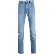 Tommy Hilfiger Blå Skinny Jeans Steven Modell Blue, Herr