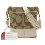 Coach Pre-owned Pre-owned Canvas axelremsvskor Brown, Dam