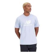 New Balance Essentials Staked Logo T-shirt Blue, Herr