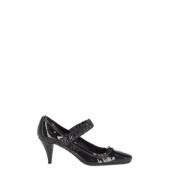 Prada Vintage Pre-owned Laeder mules Black, Dam