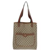 Gucci Vintage Pre-owned Laeder gucci-vskor Beige, Dam