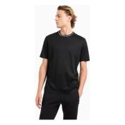 Emporio Armani Svart T-shirt med logotypaccent Black, Herr