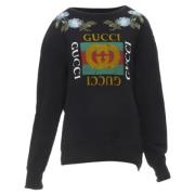 Gucci Vintage Pre-owned Bomull ytterklder Black, Dam