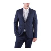 Selected Homme Klassisk Passform Navy Blazer Blue, Herr