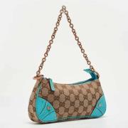 Gucci Vintage Pre-owned Canvas gucci-vskor Beige, Dam