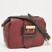 Burberry Vintage Pre-owned Laeder axelremsvskor Red, Dam