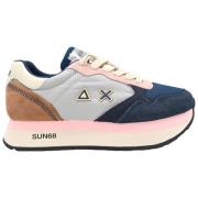 Sun68 Multifärgade Sneakers - Kelly Navy Blue Multicolor, Dam