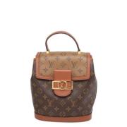 Louis Vuitton Vintage Pre-owned Canvas louis-vuitton-vskor Brown, Dam