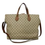 Gucci Vintage Pre-owned Laeder gucci-vskor Beige, Dam